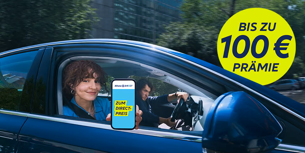Freunde werben Freunde bei Allianz Direct